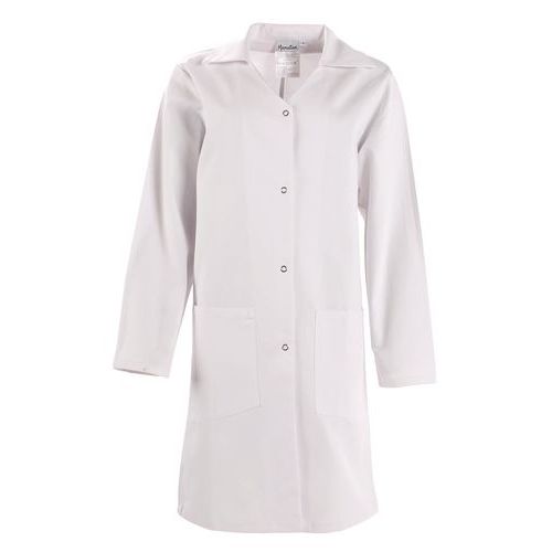 Blouse De Travail Femme - Blanc - Coton Xl - Manutan Expert
