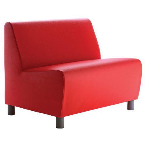 Chauffeuse 2 Places Izari Tissu Pvc Groseille - Sokoa