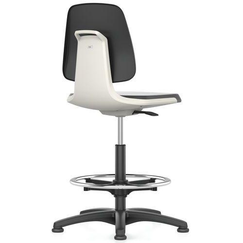 Siège D'atelier Labsit Tissu Flex 3d - Blanc - Bimos