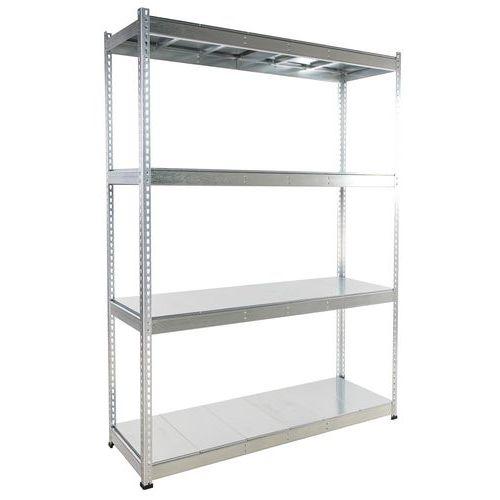 rayonnage manutan rapid 1 2440x1830x610 4 tabl métal zingué