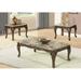 Astoria Grand Ranee 3 Piece Coffee Table Set Marble/Granite in Brown | 18 H x 48 W in | Wayfair B0C5CC756D6C4E648250AD7DB71A6431