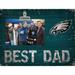 Philadelphia Eagles 8'' x 10.5'' Best Dad Clip Frame