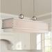 Livex Arabesque 39 3/4" Wide Nickel Kitchen Island Light Pendant