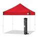 E-Z UP Vantage 10 Ft. W x 10 Ft. D Steel Pop-Up Canopy Metal/Steel/Soft-top in White | 137.04 H x 120 W x 120 D in | Wayfair VG3WH10PN