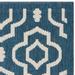 "Courtyard Collection 2'-4"" X 14' Rug in Beige And Black - Safavieh CY7938-256A18-214"