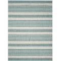 Courtyard Collection 8' X 11' Rug in Grey And Blue - Safavieh CY8062-37212-8