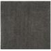 "Athens Shag Collection 6'-7"" X 6'-7"" Square Rug in Dark Grey - Safavieh SGA119C-7SQ"