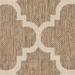 "Courtyard Collection 2'-3"" X 8' Rug in Green And Beige - Safavieh CY6243-244-28"