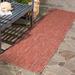 "Courtyard Collection 2'-3"" X 8' Rug in Red And Red - Safavieh CY8520-36522-28"