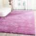 California Shag Collection 8' X 10' Rug in Pink - Safavieh SG151-3232-8