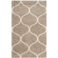 Hudson Shag Collection 6' X 9' Rug in Beige And Ivory - Safavieh SGH280S-6