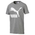 PUMA Herren T-Shirt Classics Logo Tee, M Gray Heather, S, 595132