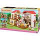 Sylvanian Families 5302 Stadthaus mit Licht - Puppenhaus, Mehrfarbig