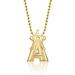 Women's Alex Woo Los Angeles Angels 16" Little Logo 14k Yellow Gold Necklace