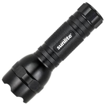 Sunlite 51003 - Black Tactical LED Flashlight (Batteries Included) (ELE/FL/TL/CD)