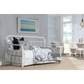 Hillsdale Furniture Kirkland Metal Twin Daybed, Soft White - 1799DB