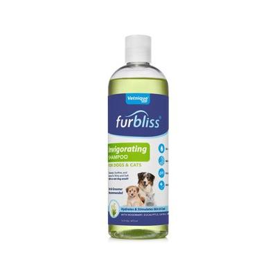 Vetnique Labs Furbliss Invigorating Shampoo with Rosemary, Eucalyptus & Oatmeal Dog & Cat Grooming Shampoo, 16-oz bottle