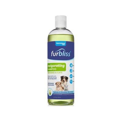 Vetnique Labs Furbliss Invigorating Shampoo with Rosemary, Eucalyptus & Oatmeal Dog & Cat Grooming Shampoo, 16-oz bottle