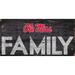 Ole Miss Rebels 6'' x 12'' Family Sign