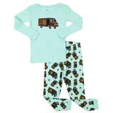 Leveret Boys UPS Truck 2 Piece Pajama Set 100% Cotton Aqua 6 Years screenshot. Sleepwear directory of Clothes.