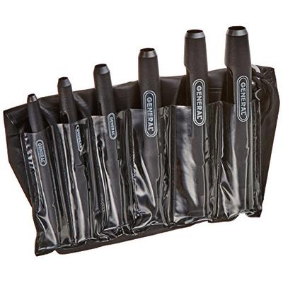 General Tools 1280ST Hollow Steel Punches (Set of 6)