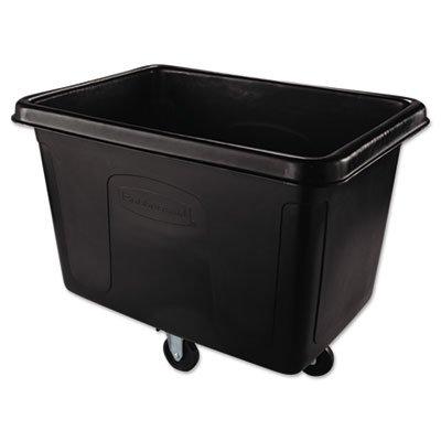RCP4614BLA - Black Laundry Waste Collection Cube Truck, 14 Cubic Feet
