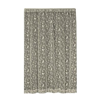 Heritage Lace Bristol Garden Panel, 60 by 84-Inch, Cafe