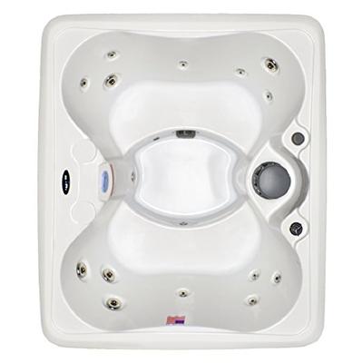 Hudson Bay Spas 4 Person 14 Jet Spa with Stainless Jets and 110V GFCI Cord Included