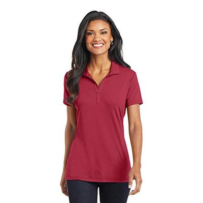 Port Authority L568 Women's Cotton Touch Performance Polo Chili Red Medium