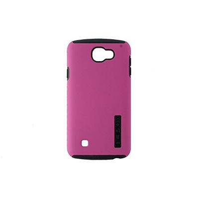 Incipio Cell Phone Case for LG K4/Optimus Zone 3/Spree - Retail Packaging - Pink/Gray