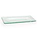 Front Of The House Arctic Rectangle 4" Bread & Butter Plate Glass | 0.5 W in | Wayfair DAP004CLG23