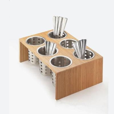 Cal-Mil 1425-6-60 Bamboo 6 Cylinder Display