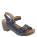 Patrizia Shantay - Womens Euro 39 US 8.5 Navy Sandal Medium