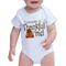 7 ate 9 Apparel Baby Everyone is Thankful for Me Turkey Onepiece 3-6 Months Orange and Brown