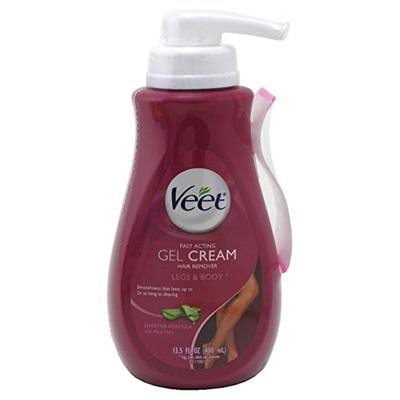 Veet Gel Hair Remover Cream, Sensitive Formula, 13.5 oz (Pack of 6)