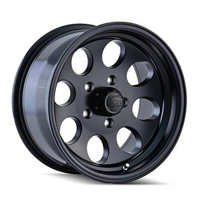 Ion Alloy Style 171 Matte Black Wheel with Machined Lip (16x8"/8x170mm)