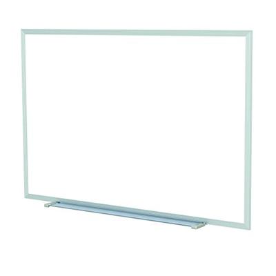 Ghent 4.5 x 5.5 Inches Aluminum Frame Non-Magnetic Whiteboard w/ 1 Marker and Eraser - Made in U.S.A