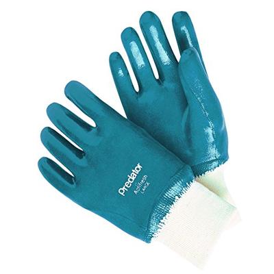 Memphis Glove 9761 Nitrile Coated Gloves, Large, Blue (Pack of 12)
