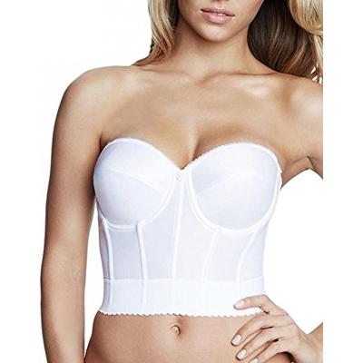 Dominique Noemi Strapless Longline Bra, 40D, White