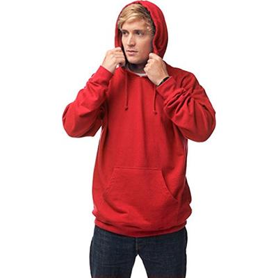 Independent Trading Co. Midweight Hooded Pullover Sweatshirt XL Red