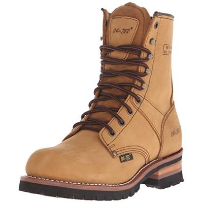 AdTec Men's 9 Inch Logger-M Boot, Brown 10 M US