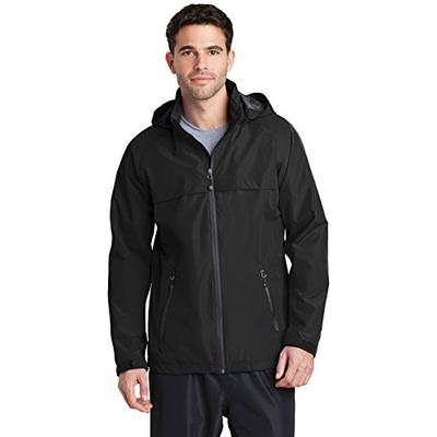Port Authority Men's Torrent Waterproof Jacket, Black, XXXX-Large