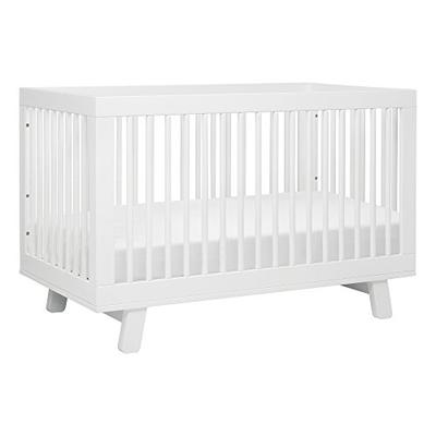 Babyletto Hudson 3-in-1 Convertible Crib with Toddler Bed Conversion Kit, White