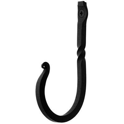 3 1/2" Hand Forged Single Hook