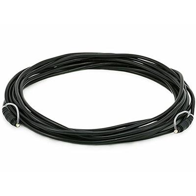 Monoprice 102668 25' Optical TOSLINK 5.0mm OD Audio Cable