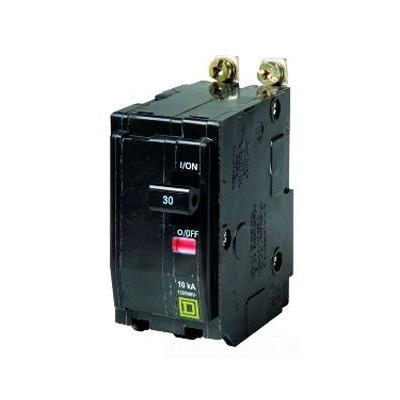 SCHNEIDER ELECTRIC Miniature 120/240-Volt 25-Amp QOB225 Molded Case Circuit Breaker 600V 60A