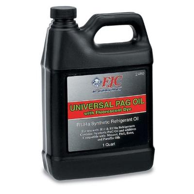 FJC 2480 PAG Universal Oil with Fluorescent Leak Detection Dye (1 Quart)