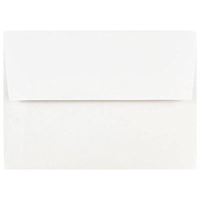 JAM PAPER A7 Invitation Envelopes - 5 1/4 x 7 1/4 - White - Bulk 500/Box