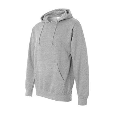 Independent Trading Co. Midweight Hood Sweatshirt SS4500-Gry Hth-XL