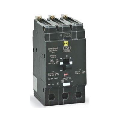 SCHNEIDER ELECTRIC 480Y/277-VOLT 50-AMP EDB34050 Miniature Circuit Breaker 480Y/277V 50A